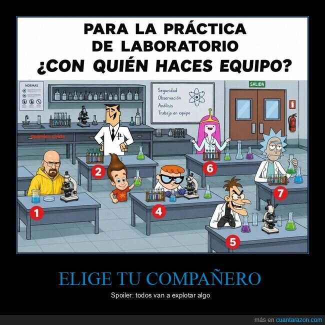 laboratorio,pr&aacute;ctica,cient&iacute;fico,desastre,experimento