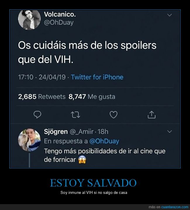 spoilers,prioridades,Twitter,realidad,Espa&ntilde;a
