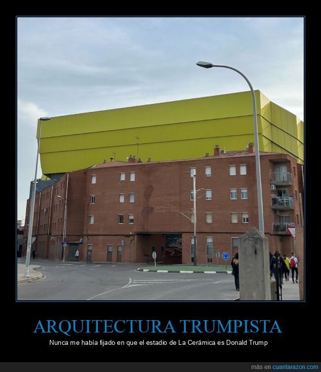 Villarreal,Cer&aacute;mica,arquitectura,estadio,donald trump