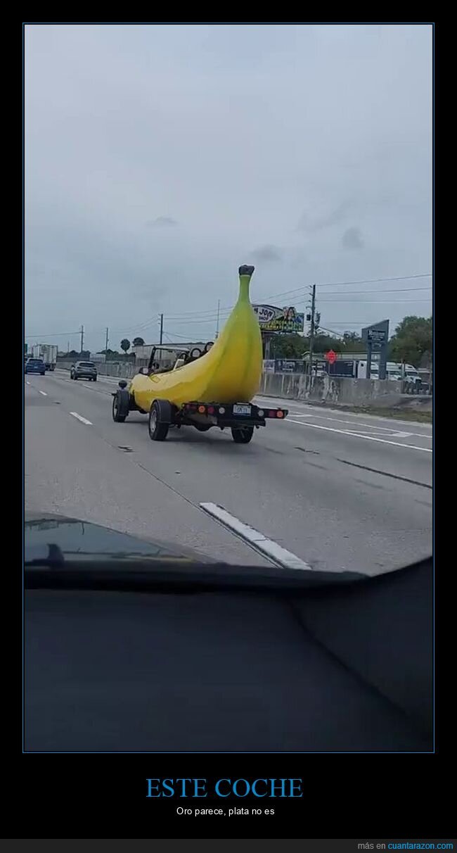 coche,innovaci&oacute;n,absurdo,veh&iacute;culo,platano