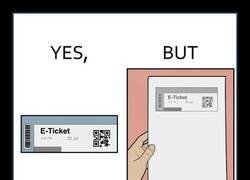 Enlace a El e-ticket que necesita papel