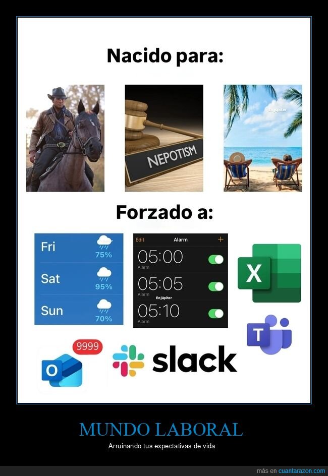 nepotismo,trabajo,destino,ironia,realidad