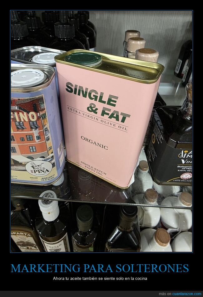 marketing,aceite,solter&iacute;a,producto,consumerismo