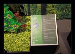 Enlace a Elaborada escultura de Lego realizada con miles de bloques