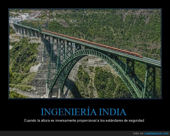 puente,India,altura,ferrocarril,abismo
