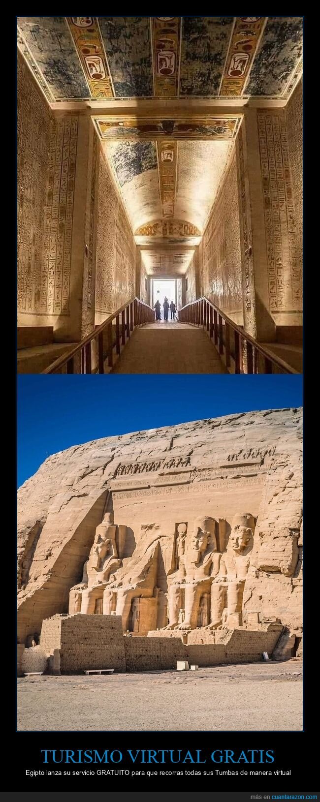 Egipto,tumbas,virtual,turismo,gratuito