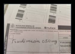 Enlace a Dime que el paciente se ha autopreescrito sin decir que se autopreescrito