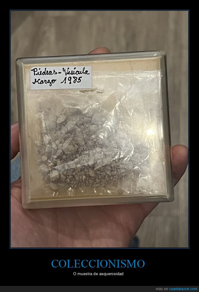 Vejez,Recuerdos,Piedras,Colecci&oacute;n,Nostalgia