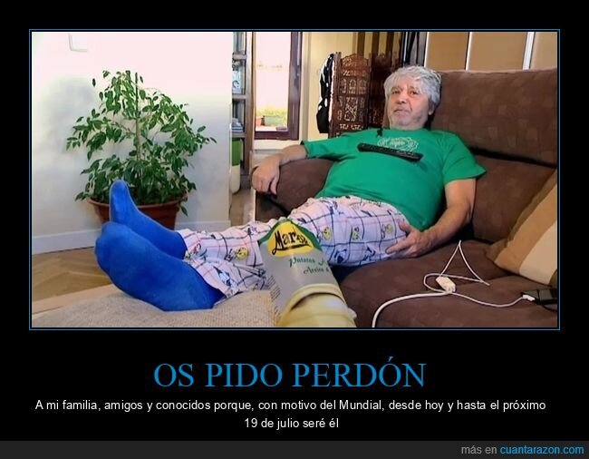 Mundial,familia,sof&aacute;,desconexi&oacute;n,responsabilidades