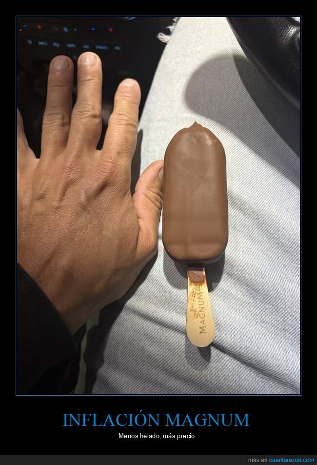 Magnum,Estafa,Inflaci&oacute;n,Helado,Frigo