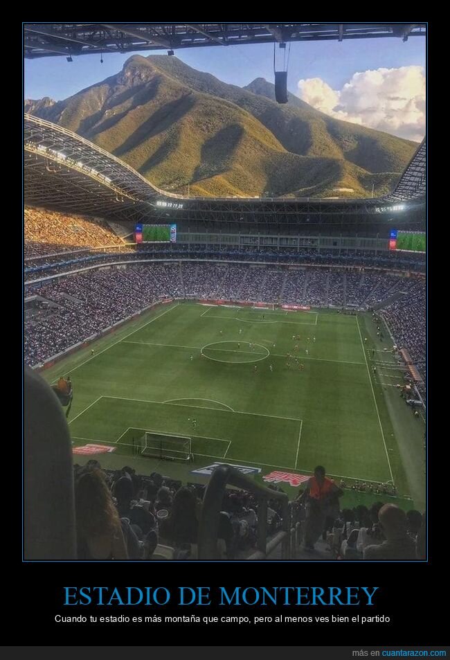 Monterrey,Estadio,Monta&ntilde;a,Mundial,Perspectiva