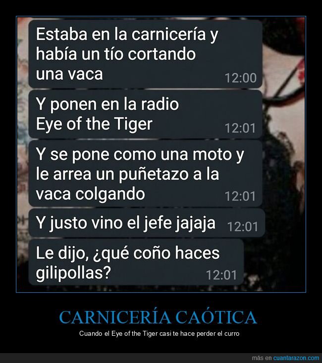 carnicer&iacute;a,caos,vaca,ep&iacute;tome,desastre