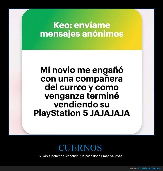 venganza,desamor,PlayStation,traici&oacute;n,proporcionalidad