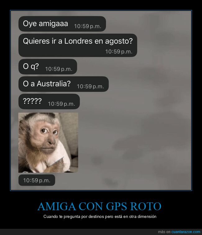 amiga,viaje,confusi&oacute;n,whatsapp,destino