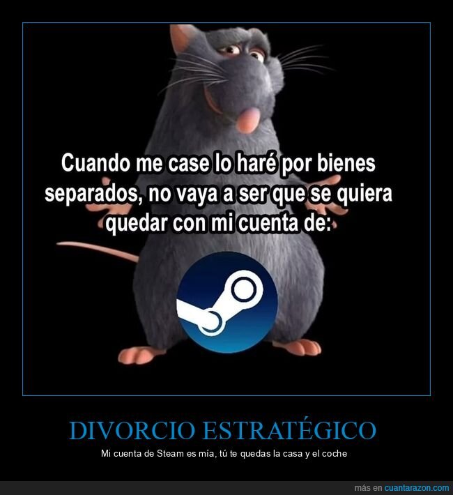 divorcio,Steam,bienes,ruptura,posesiones