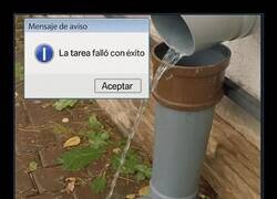 Enlace a La canaleta se lo ha montado ella sola