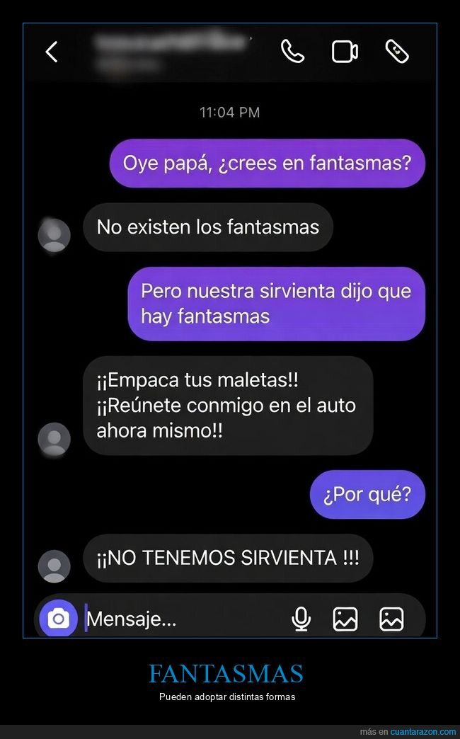 contradicci&oacute;n,padres,huida,p&aacute;nico,absurdo