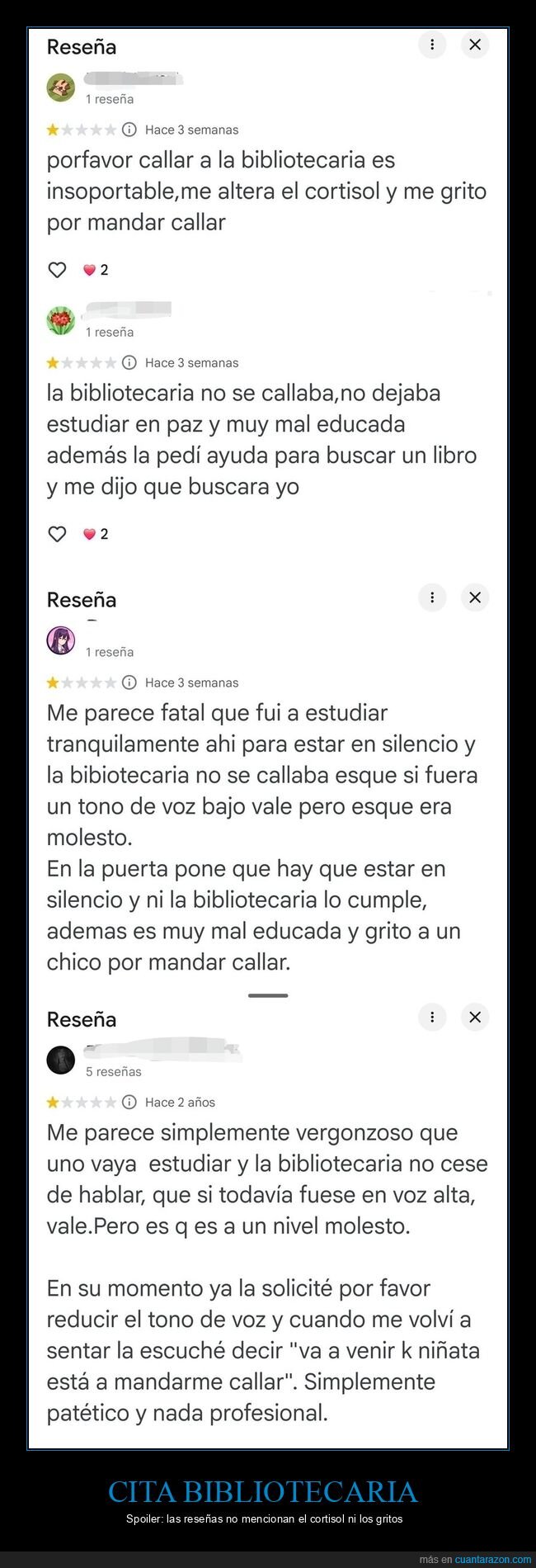 biblioteca,rese&ntilde;a,cita,decepci&oacute;n,expectativas