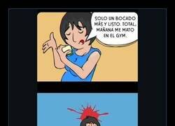 Enlace a Vaya que si se mató en el gym