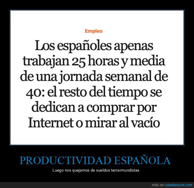 Empleo,Procrastinaci&oacute;n,Realidad,Trabajo,Vicio