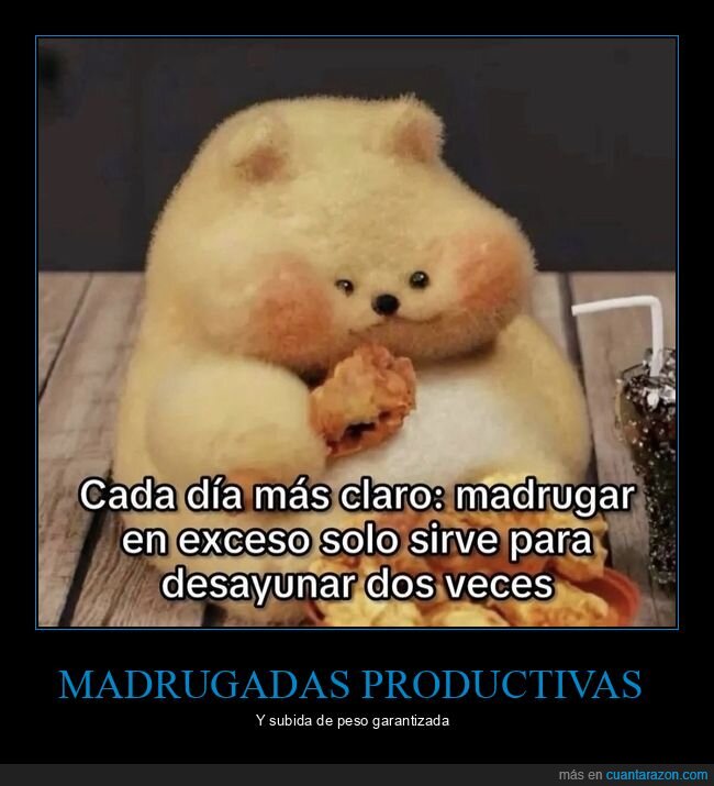 madrugada,productividad,autoenga&ntilde;o,rutina,realidad