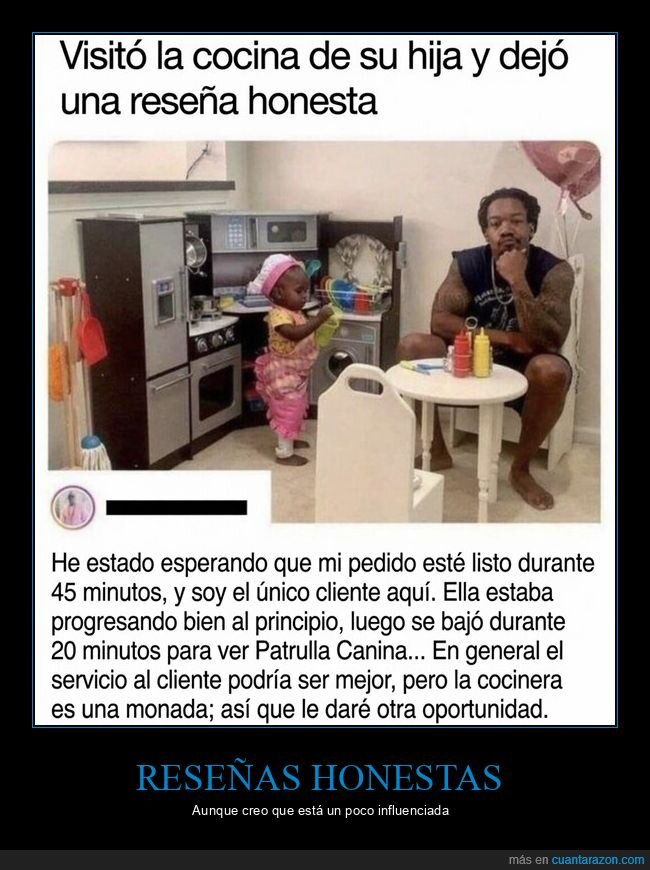 cocina,familia,honestidad,padre,cr&iacute;tica