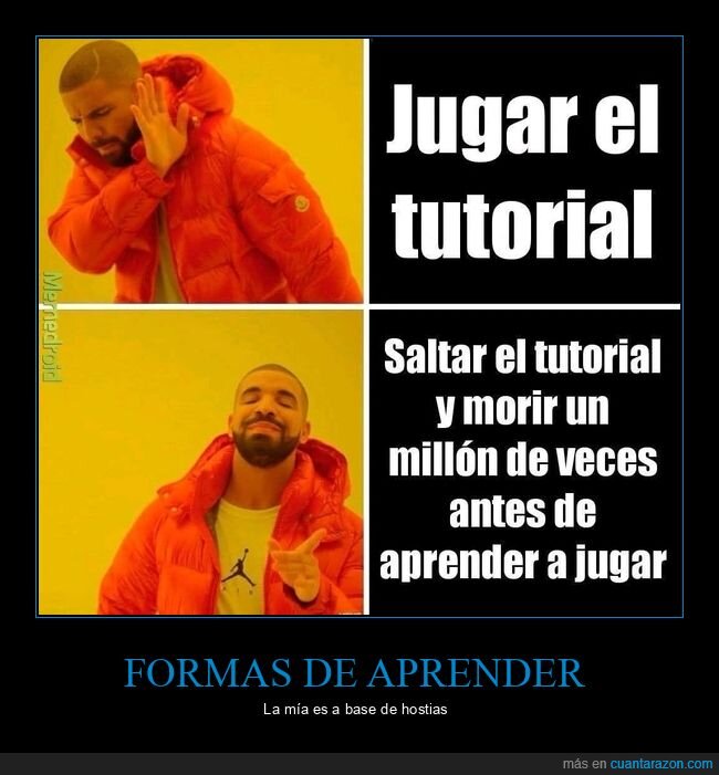 tutorial,fracaso,aprendizaje,videojuegos,incompetencia