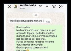 Enlace a Primero, un aplauso a este empresario, y segundo, los clientes deberían tener más empatía hacia el descanso de los trabajadores de este sector