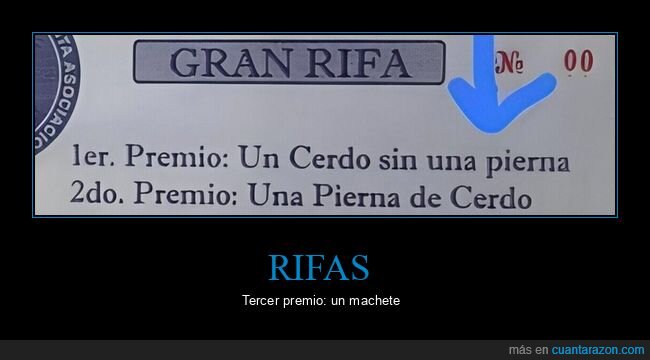 rifa,premios,cerdo,suerte