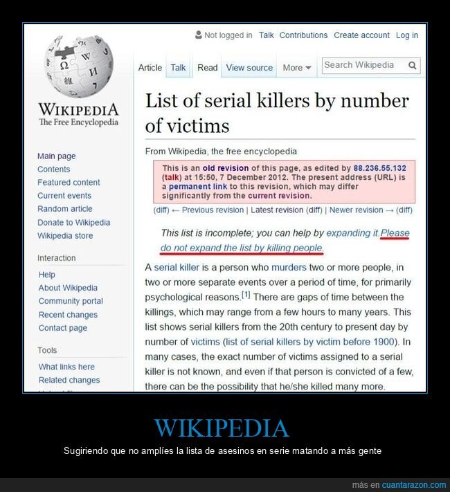 Wikipedia,lectura,incompetencia,error,contenido