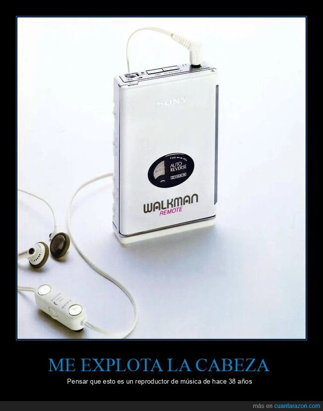 Walkman,Nostalgia,Tecnolog&iacute;a,Retro,Port&aacute;til