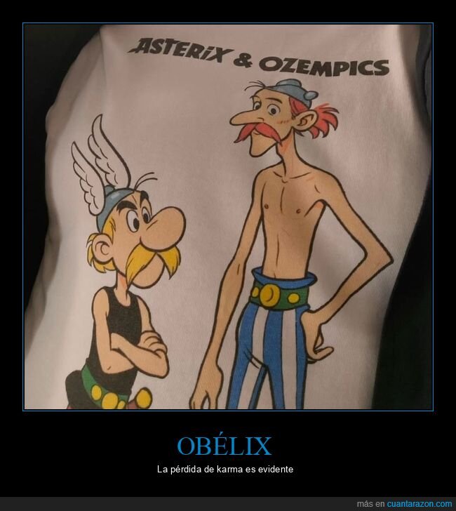 Asterix,fitness,transformaci&oacute;n,c&oacute;mics,desnutrici&oacute;n