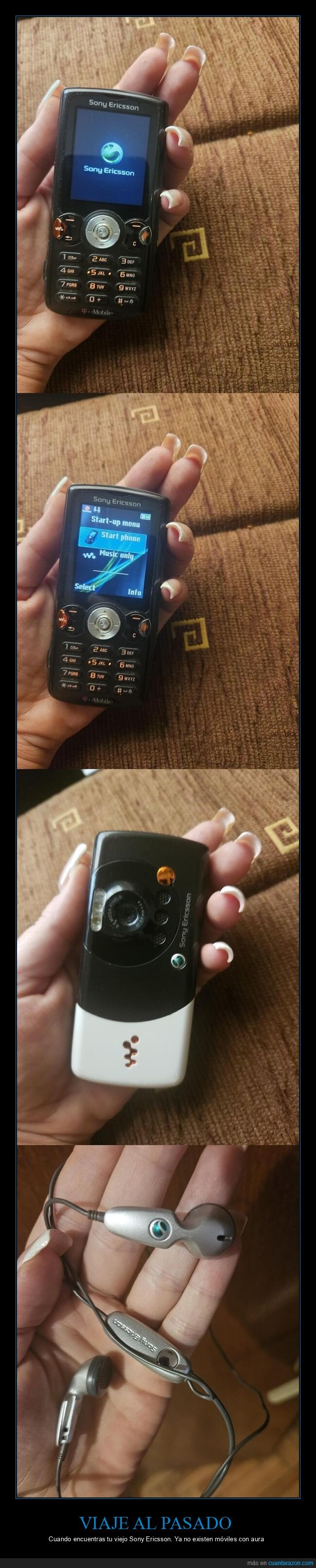 tecnolog&iacute;a,nostalgia,Sony Ericsson,pasado,recuerdos