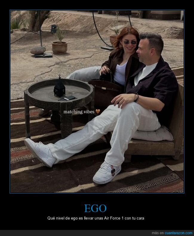 AirForce1,aura,carisma,matching,delusi&oacute;n