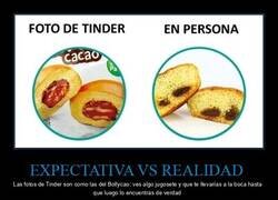 Enlace a Tinder es como el Bollycao