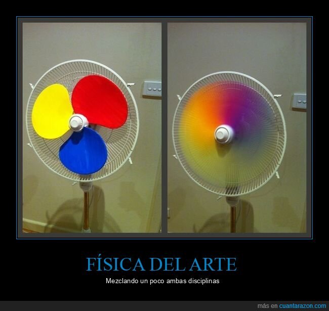 ventilador,f&iacute;sica,color,arte,movimiento