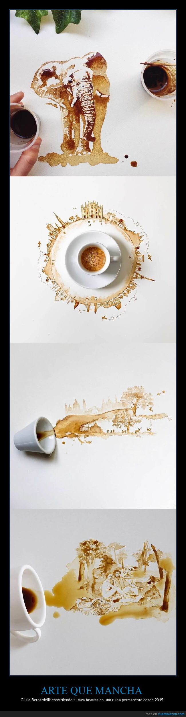 caf&eacute;,arte,desastre,manchas,creativo