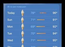 Enlace a El clima: hoy viene con cono