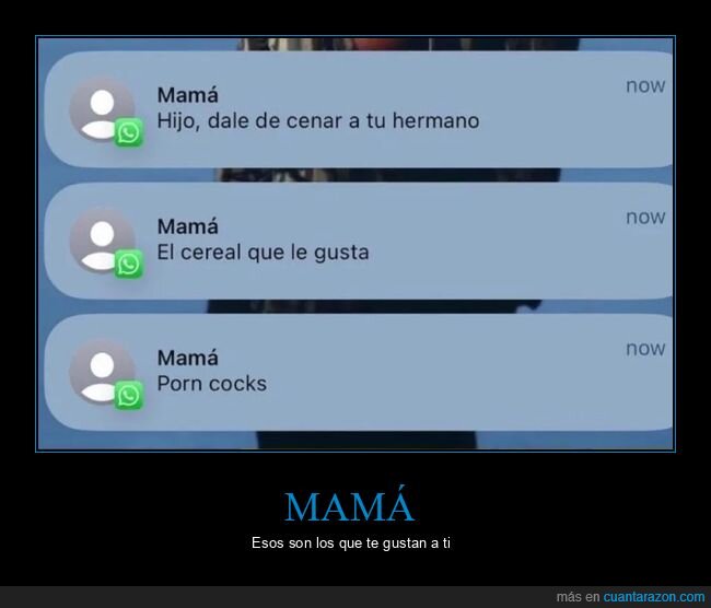 WhatsApp,mam&aacute;,autocorrect,desastre,generacional