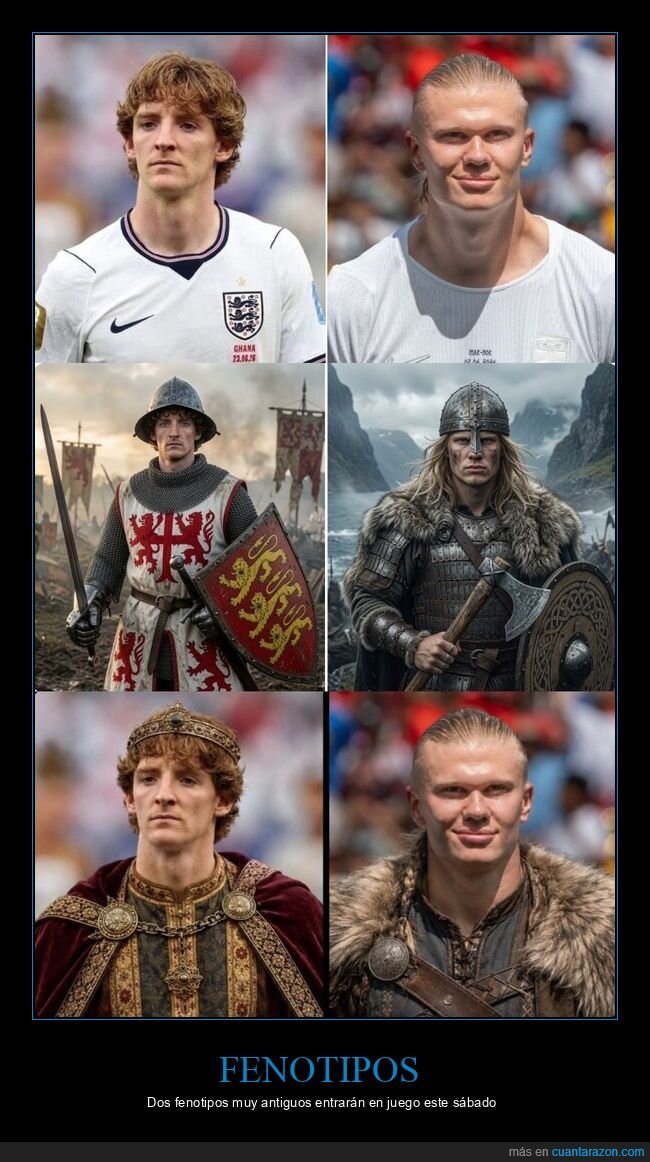 noruega,fenotipo,mundial,haaland,gordon,Transformaci&oacute;n,F&uacute;tbol,Estilo,Generaciones,Nostalgia