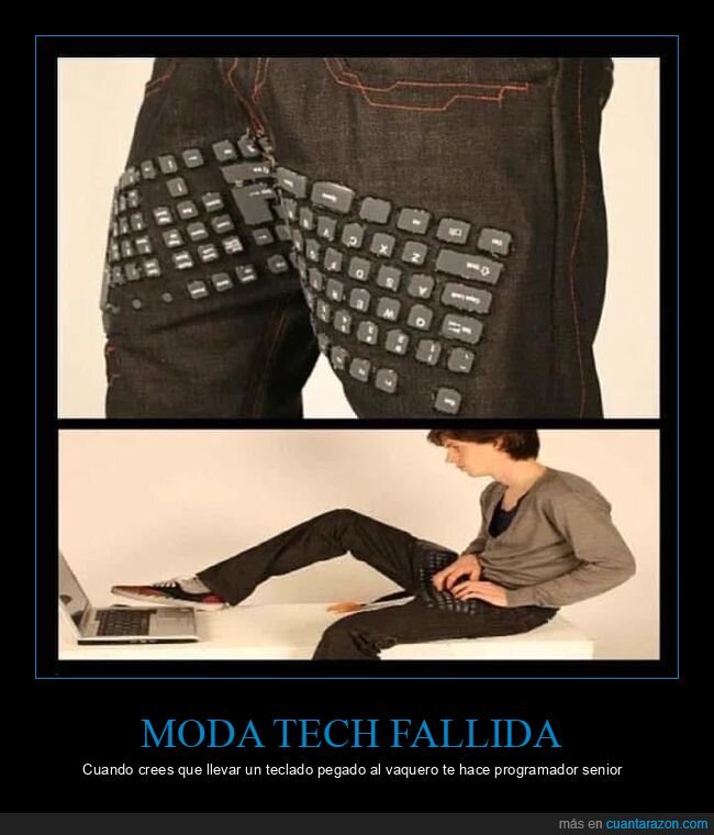 tecnolog&iacute;a,fracaso,moda,absurdo,teclado
