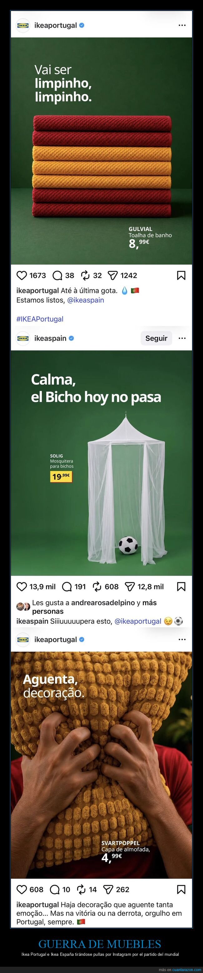 Ikea,Portugal,Espa&ntilde;a,Mundial,Rivalidad