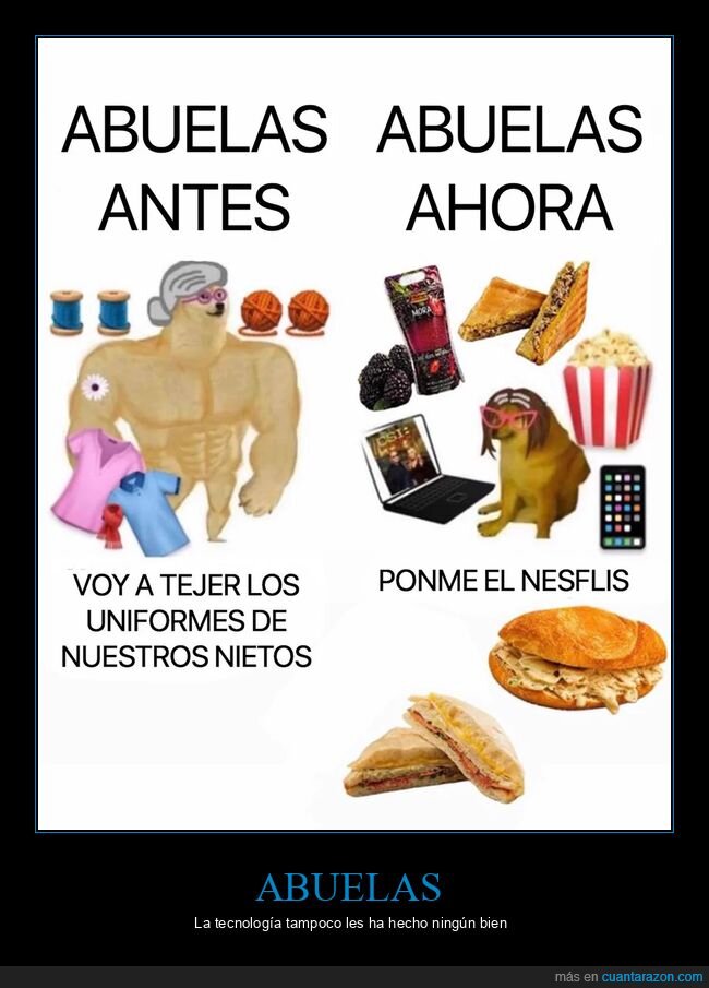 abuela,Netflix,generaciones,tecnolog&iacute;a,familia