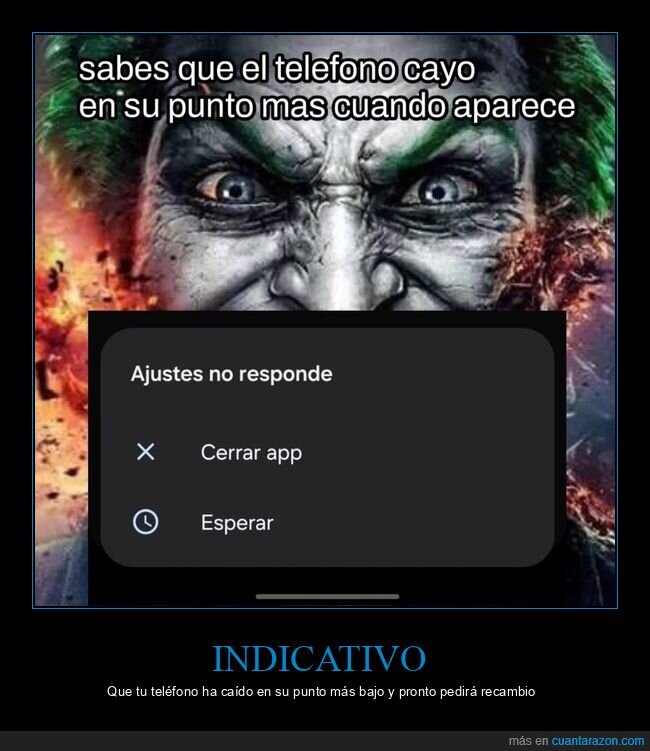 m&oacute;vil,fallo,tecnolog&iacute;a,Murphy,frustraci&oacute;n