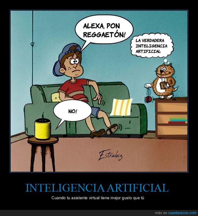 Tecnolog&iacute;a,Asistente,Inteligencia,Hogar,Humor
