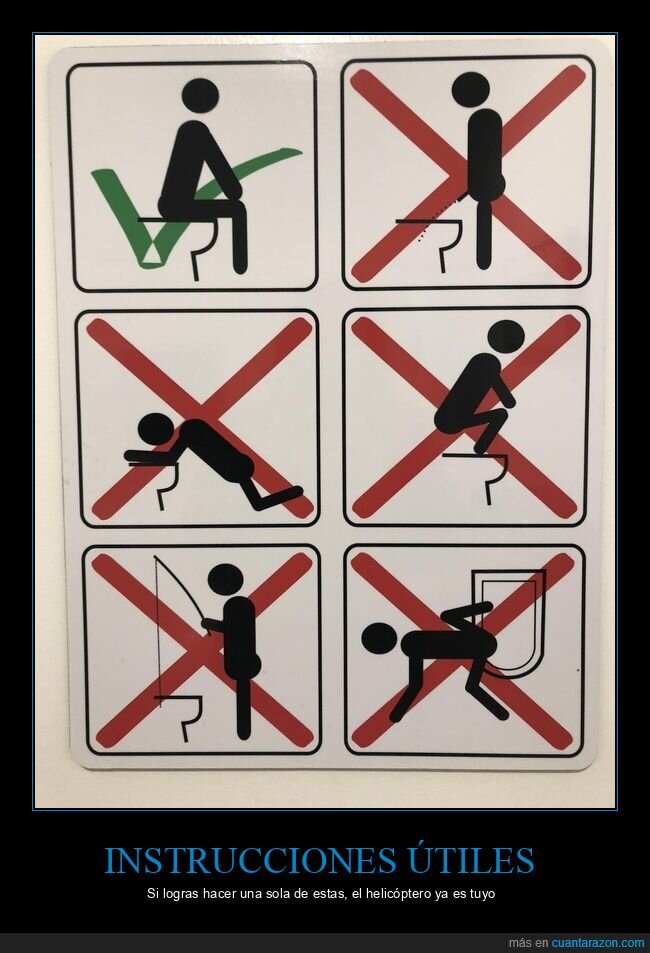 ba&ntilde;o,helic&oacute;ptero,instrucciones,Alberta,absurdo