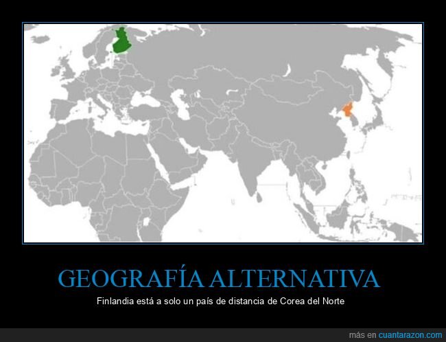 geograf&iacute;a,Finlandia,geopol&iacute;tica,mapamundi,absurdo