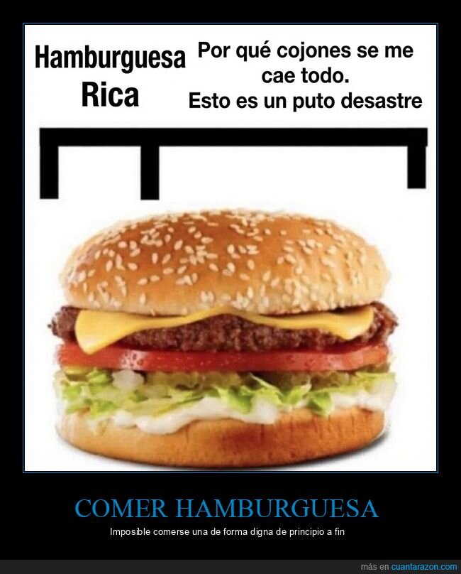 hamburguesa,expectativa,desastre,comida,realidad