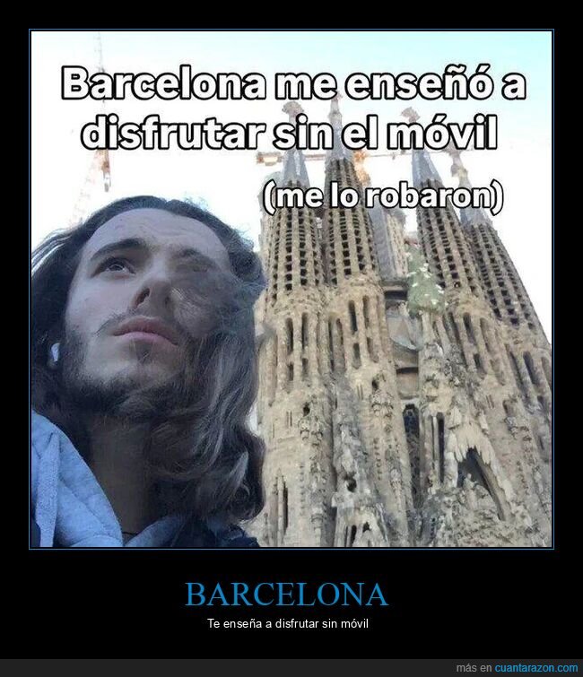 Barcelona,robo,turismo,m&oacute;vil,Sagrada Familia