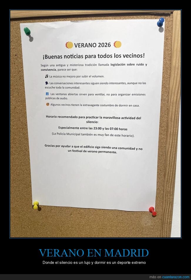 Madrid,Vecinos,Ruido,Comunidad,Verano